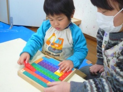 3歳児 あともう少し、がんばれ!